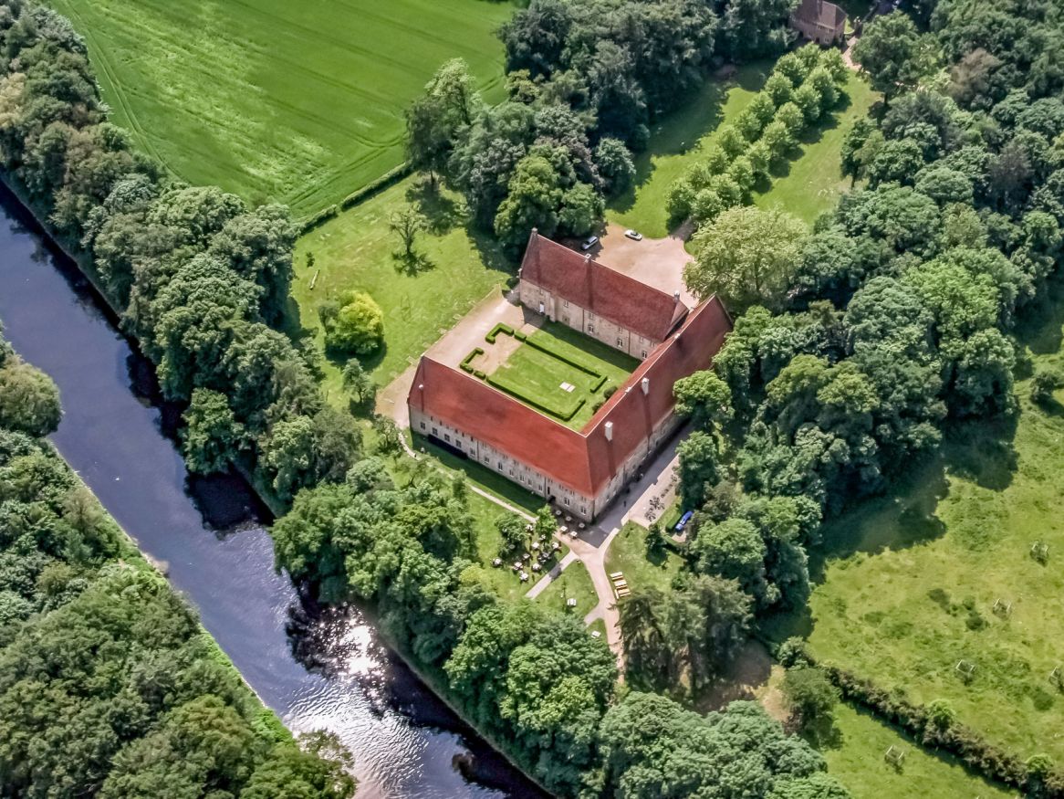 Luftaufnahme Kloster Bentlage